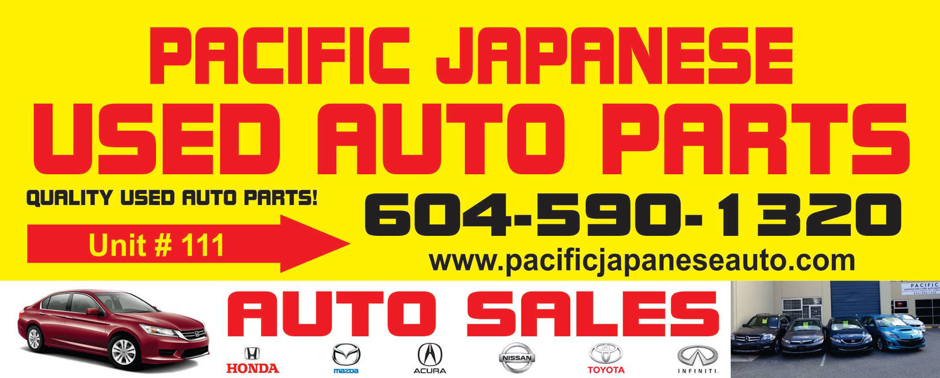 Pacific Japanese Used Auto Parts